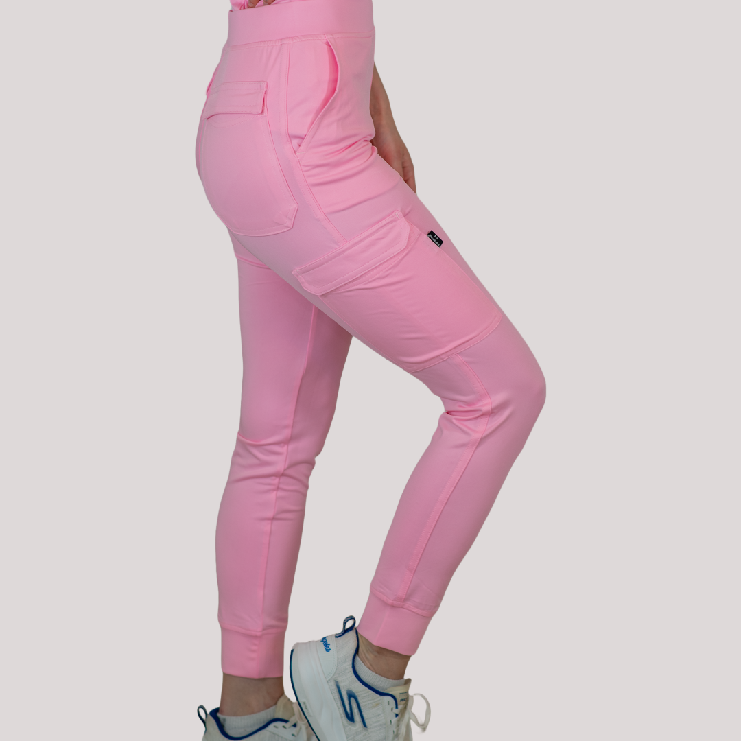 Women's Scrubs Jogger Pants 901 Pale Pink