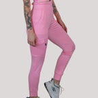 Women's Scrubs Jogger Pants 901 Pale Pink, Super Stretch Scrubs
