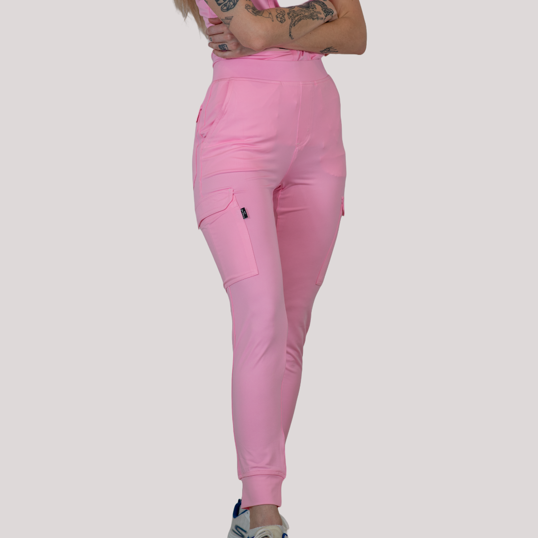 Women's Scrubs Jogger Pants 901 Pale Pink