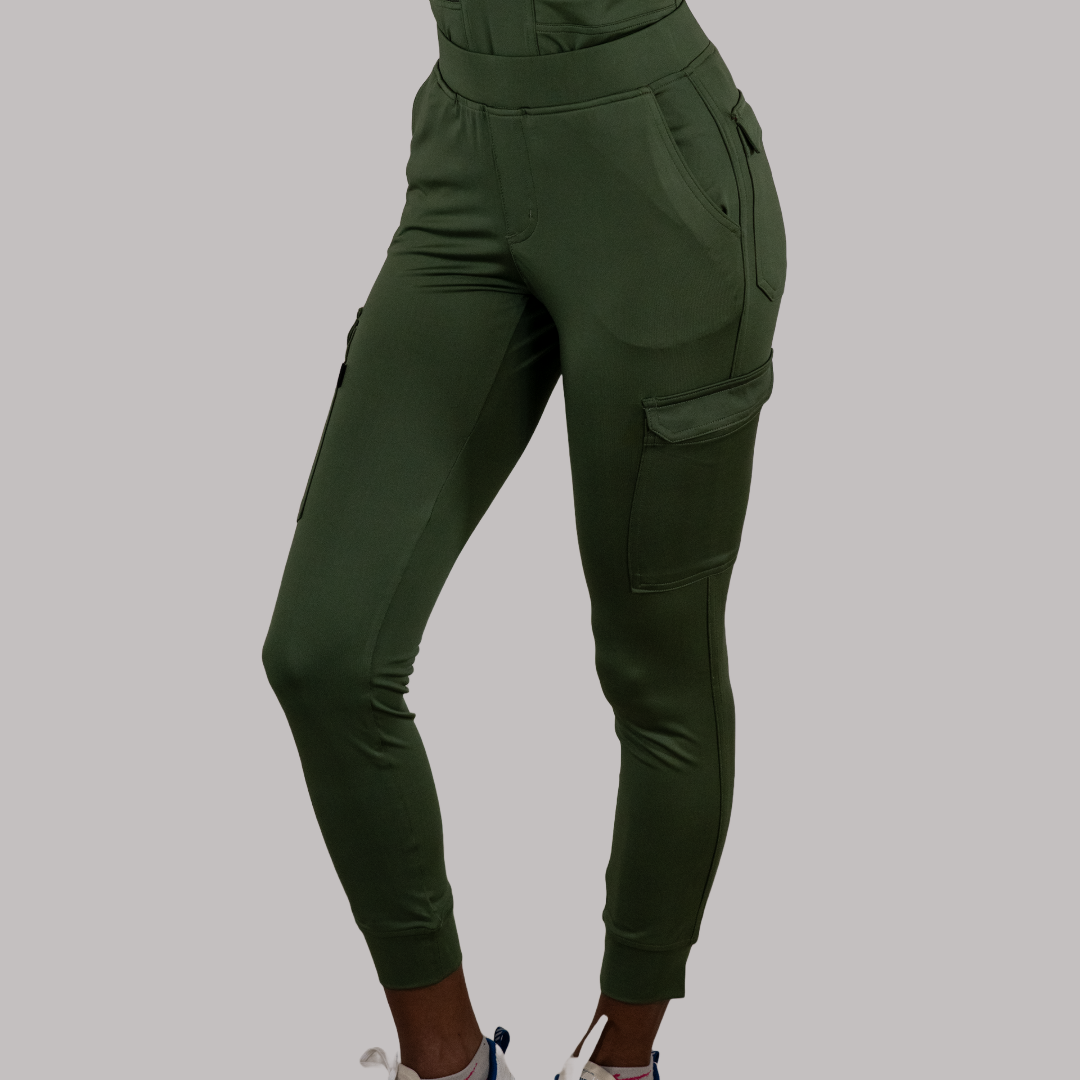 Women's Scrub Pants 901 Terrarium Moss