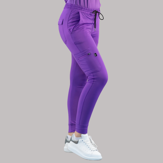 Unisex Relaxed Jogger 901 Purple, Super Stretch