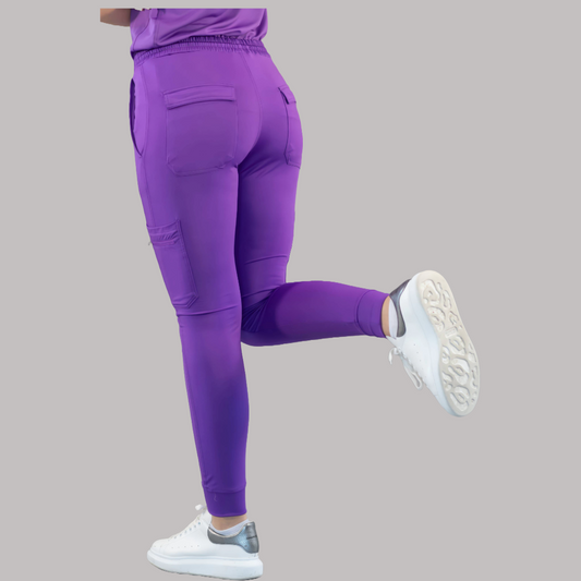 Unisex Relaxed Jogger 901 Purple, Super Stretch