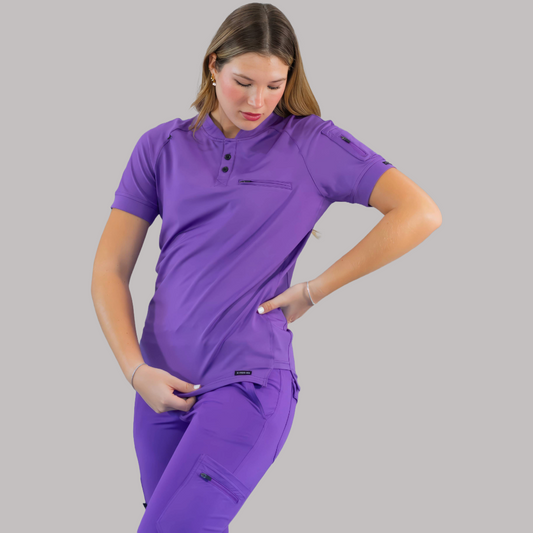 Unisex Relaxed Top 901 Purple, Super Stretch