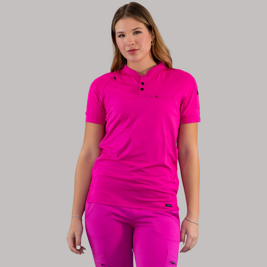 Unisex Relaxed Top 905 Fuchsia, Super Stretch