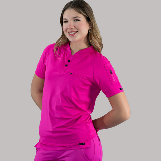 Unisex Relaxed Top 905 Fuchsia, Super Stretch