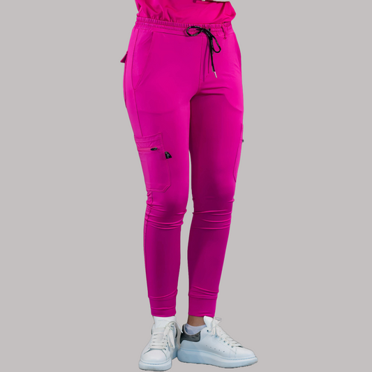 Unisex Relaxed Jogger 901 Hot Pink, Super Stretch