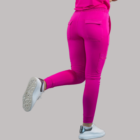 Unisex Relaxed Jogger 901 Hot Pink, Super Stretch