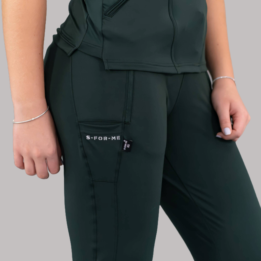 Unisex Relaxed Jogger 920 Green, Super Stretch