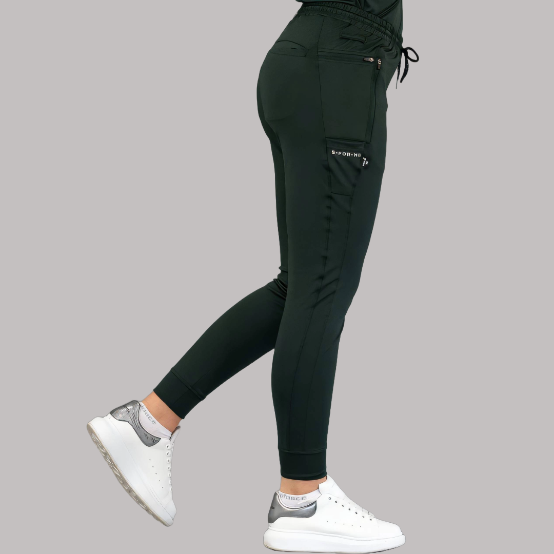 Unisex Relaxed Jogger 920 Green, Super Stretch