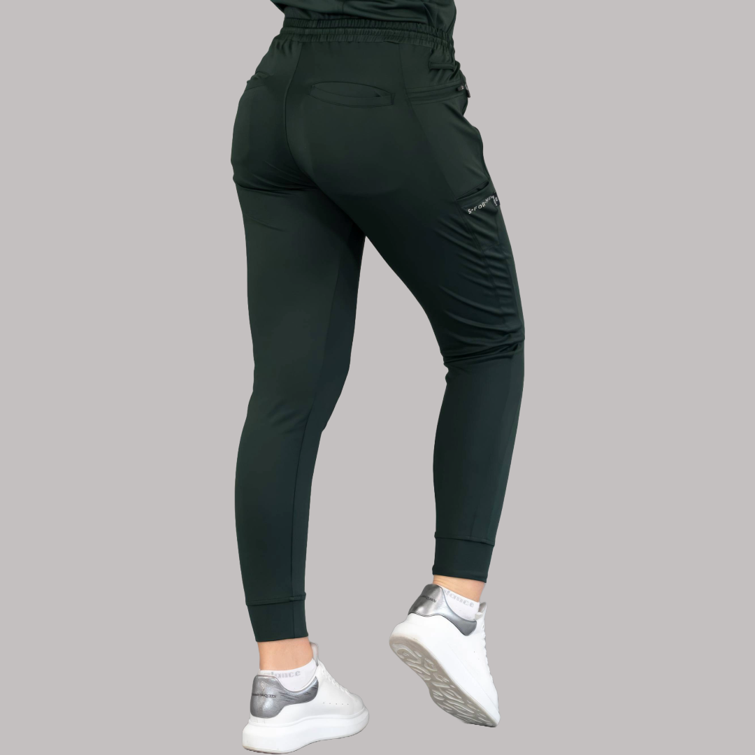 Unisex Relaxed Jogger 920 Green, Super Stretch