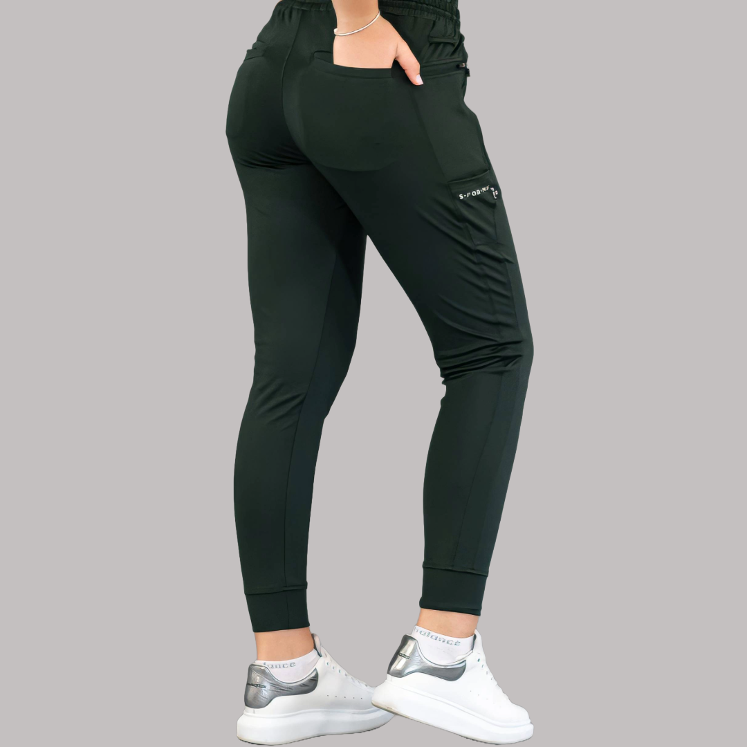 Unisex Relaxed Jogger 920 Green, Super Stretch