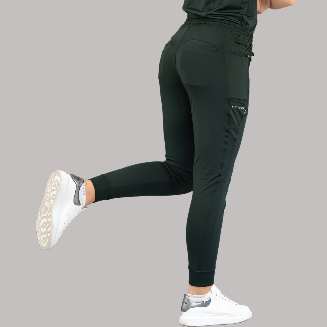 Unisex Relaxed Jogger 920 Green, Super Stretch