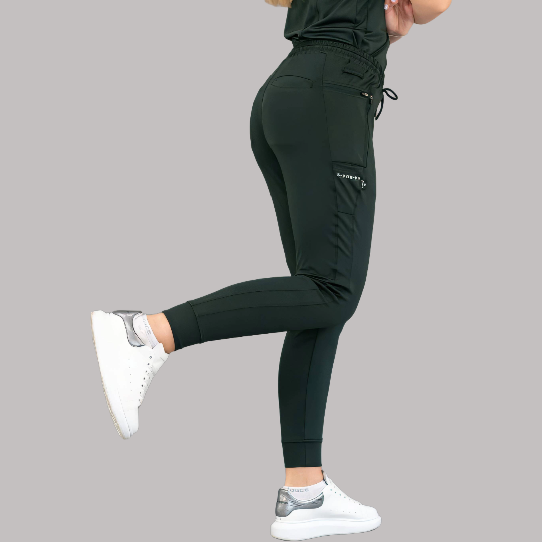 Unisex Relaxed Jogger 920 Green, Super Stretch