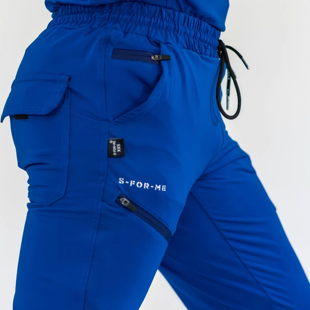 Men's Jogger 905 Royal Blue, Scrubs Super Stretch