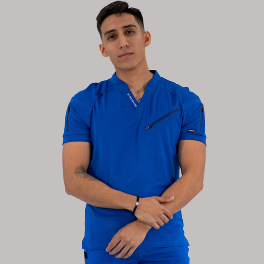 Men's Top 905 Royal Blue, Scrubs Super Stretch