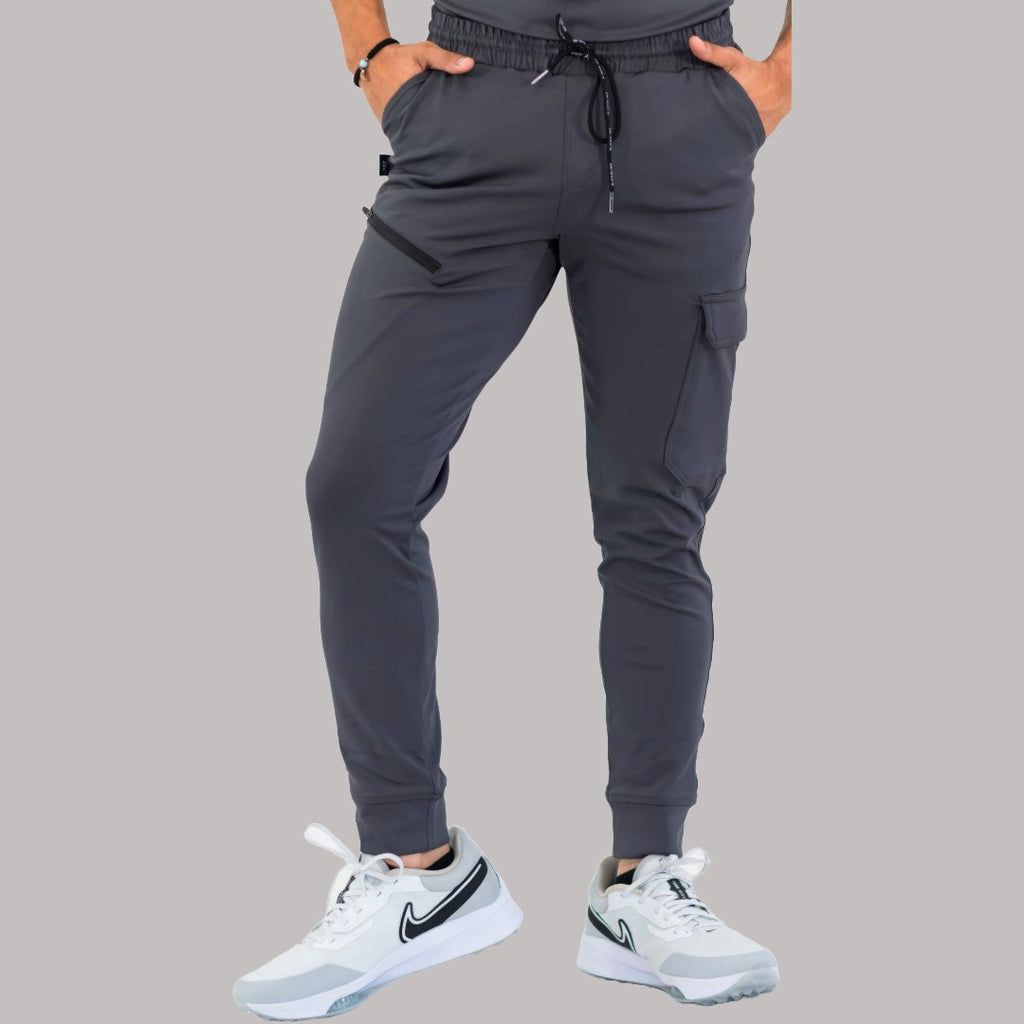 Men's Jogger 905 Oxford Gray, Scrubs Super Stretch