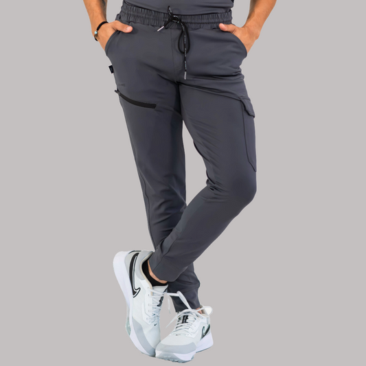 Men's Jogger 905 Oxford Gray, Scrubs Super Stretch