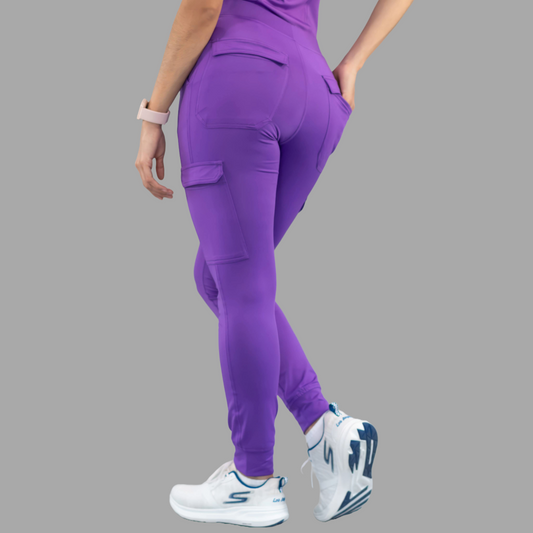 Women's Jogger Pants 901 Purple, Super Stretch