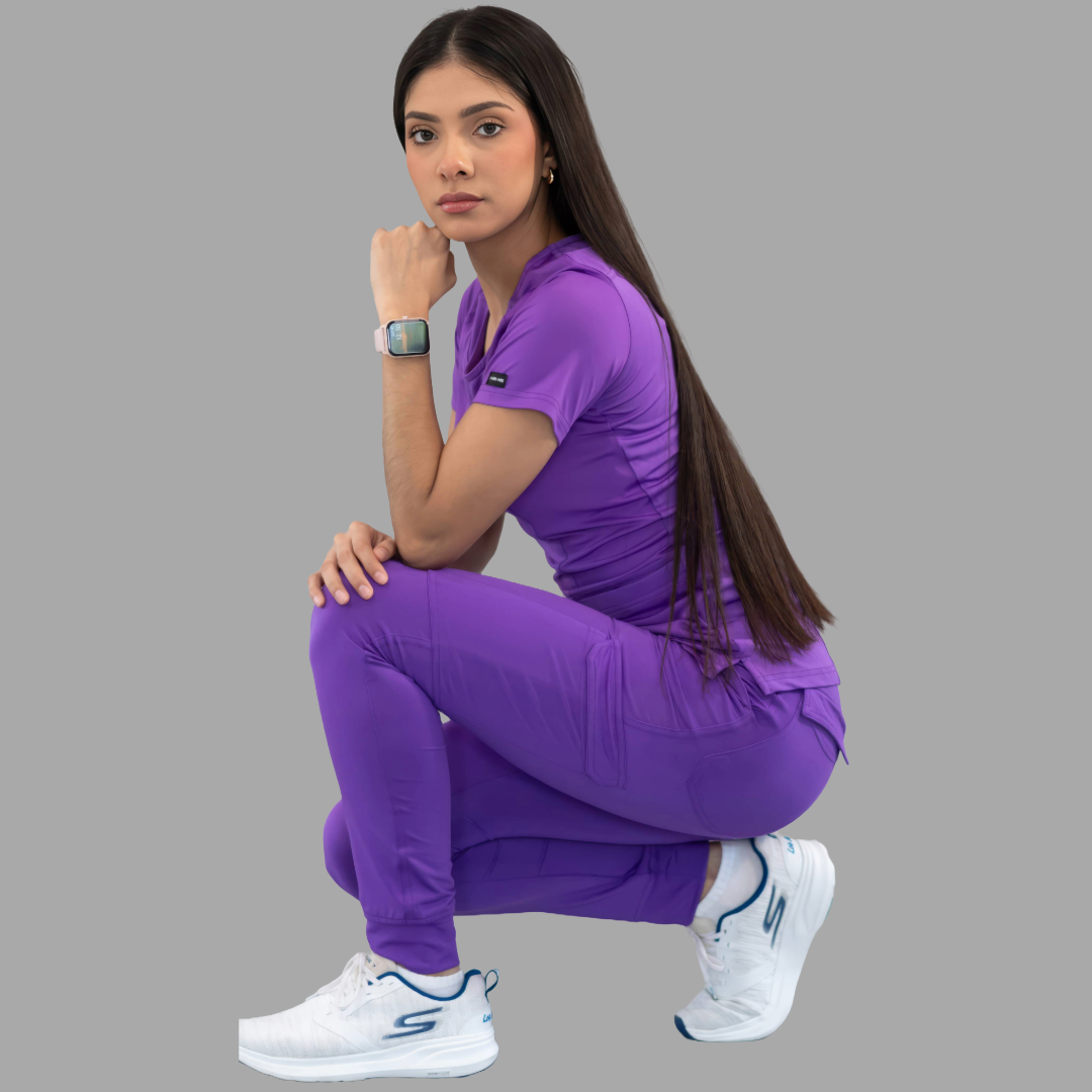 Women's Top 901 Purple, Super Stretch