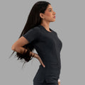 Women's Black Scrub Top | Super Stretch| Style 901
