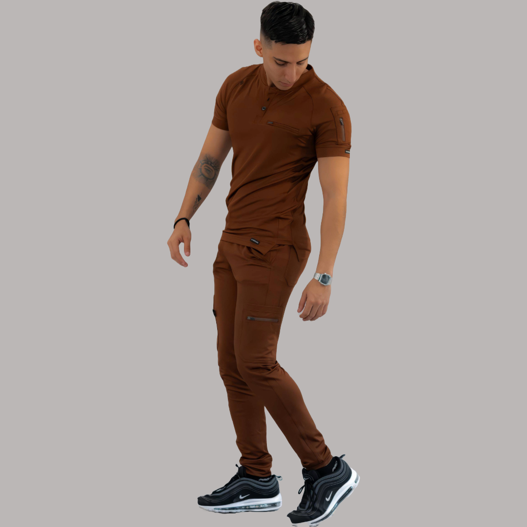 Men's Top 901 Brown Super Stretch