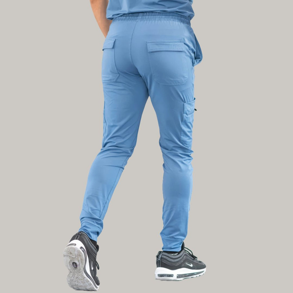 Men's Jogger Pants 901 Cornflower Blue Super Stretch, Scrubs 901