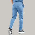 Men's Jogger Pants 901 Cornflower Blue Super Stretch, Scrubs 901