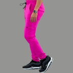 Men's Jogger Pants 901 Hot Pink Super Stretch, Scrubs 901
