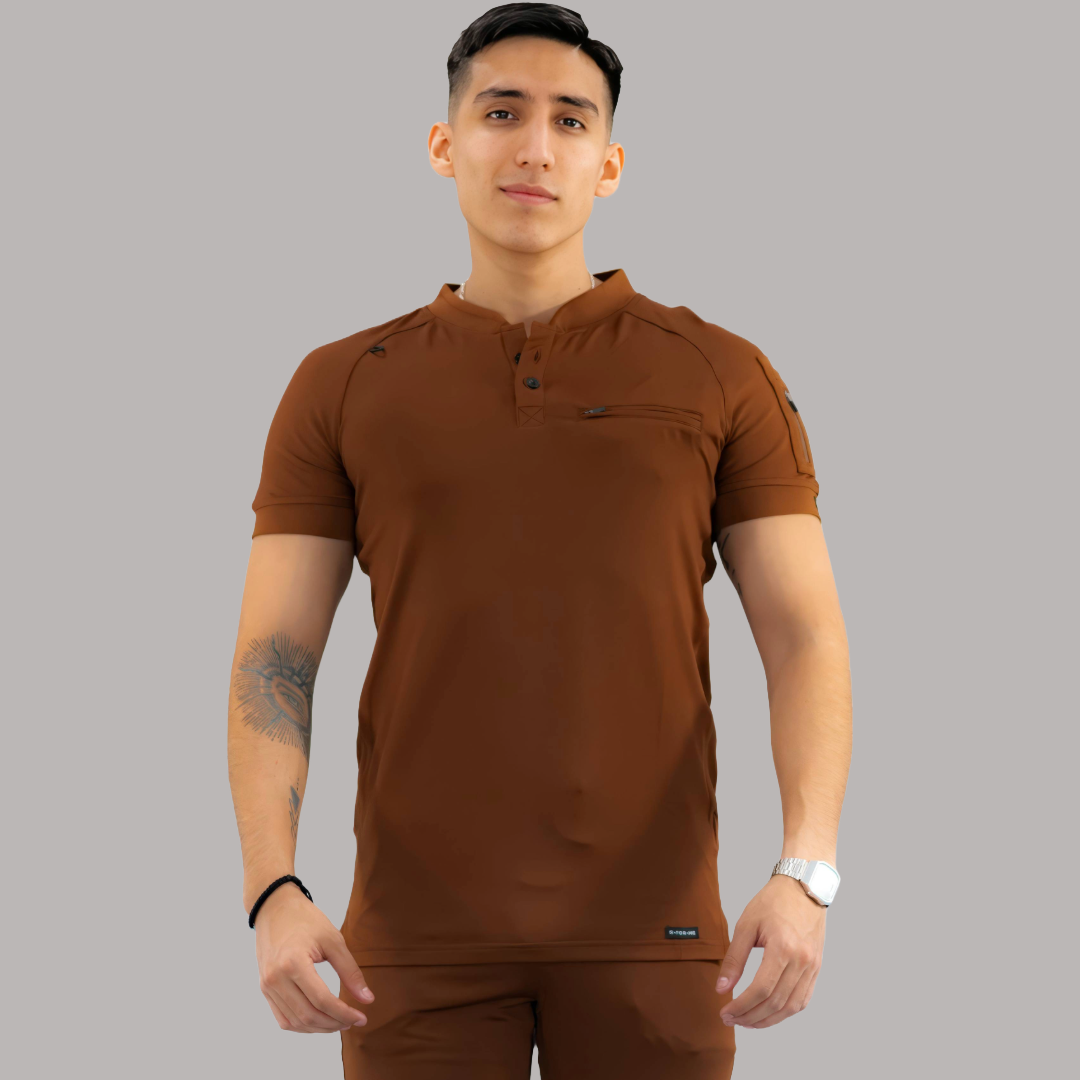 Men's Top 901 Brown Super Stretch