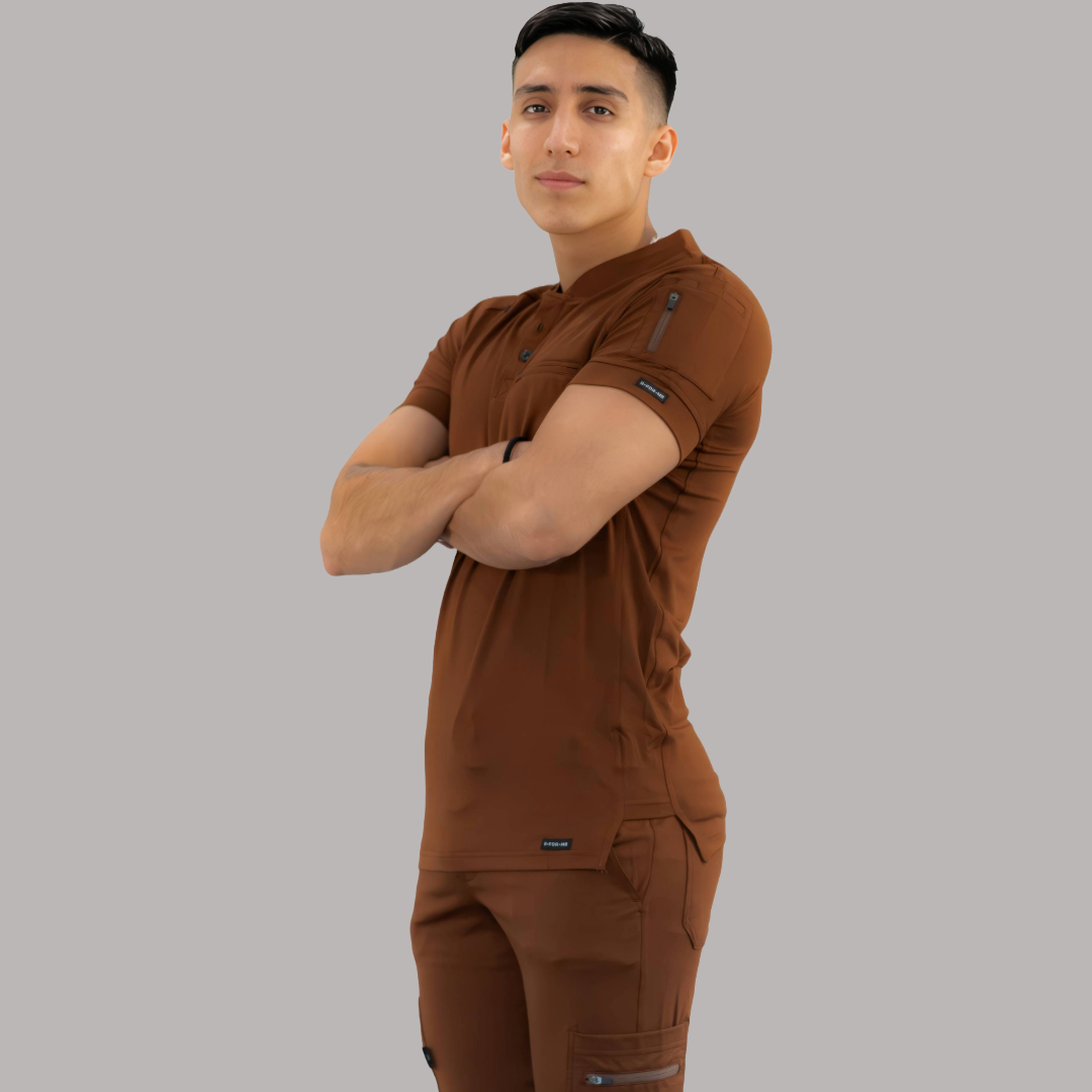 Men's Top 901 Brown Super Stretch