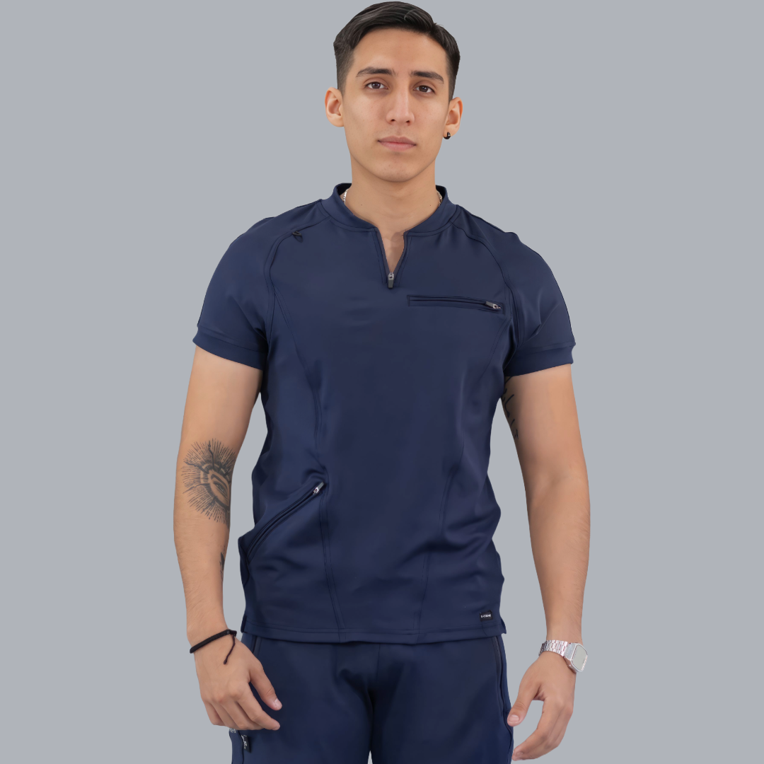 Men's Top 920 Blue Navy Super Stretch