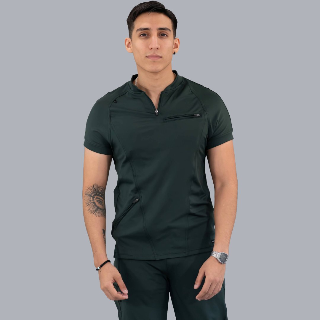 Men's Top 920 Super Stretch Green, Scrubs 920