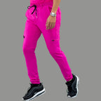 Men's Jogger Pants 901 Hot Pink Super Stretch, Scrubs 901