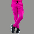 Men's Jogger Pants 901 Hot Pink Super Stretch, Scrubs 901