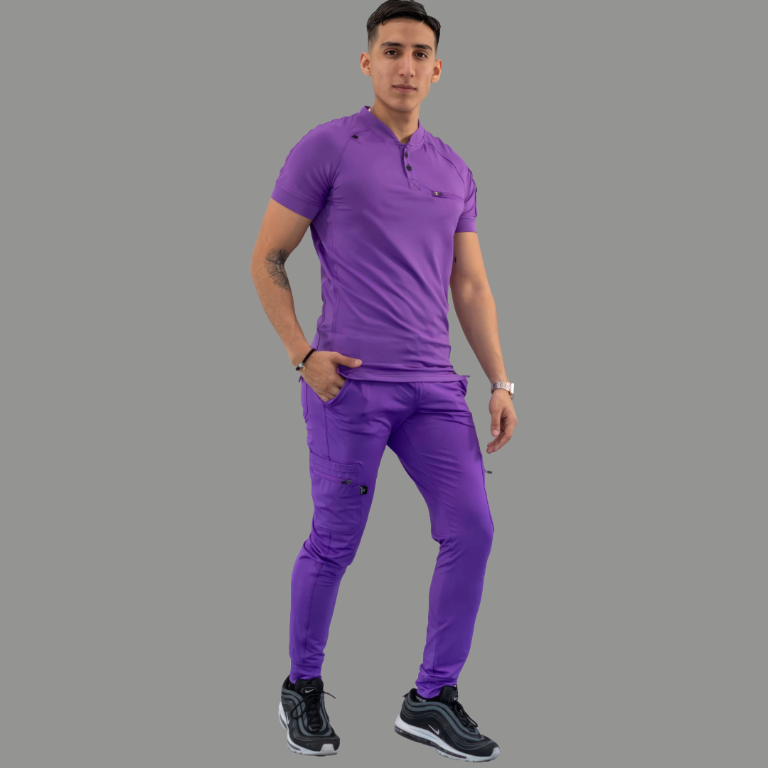 Men's Top 901, Purple Super Stretch