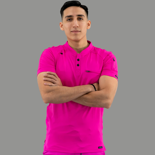 Men's Top 901, Fuchsia Super Stretch