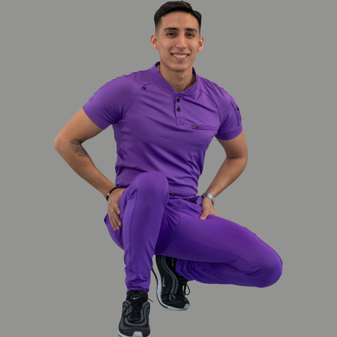 Men's Top 901, Purple Super Stretch