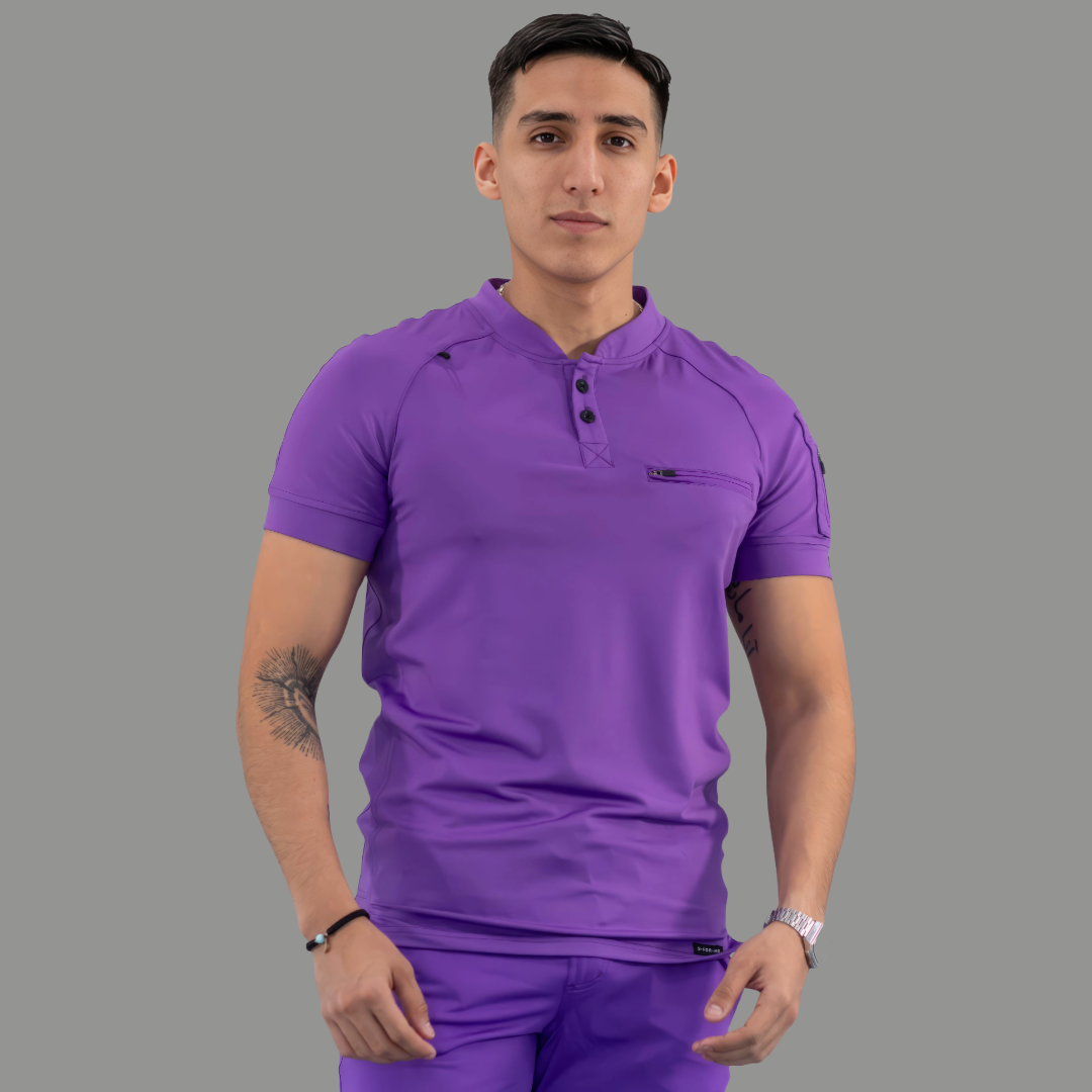 Men's Top 901, Purple Super Stretch