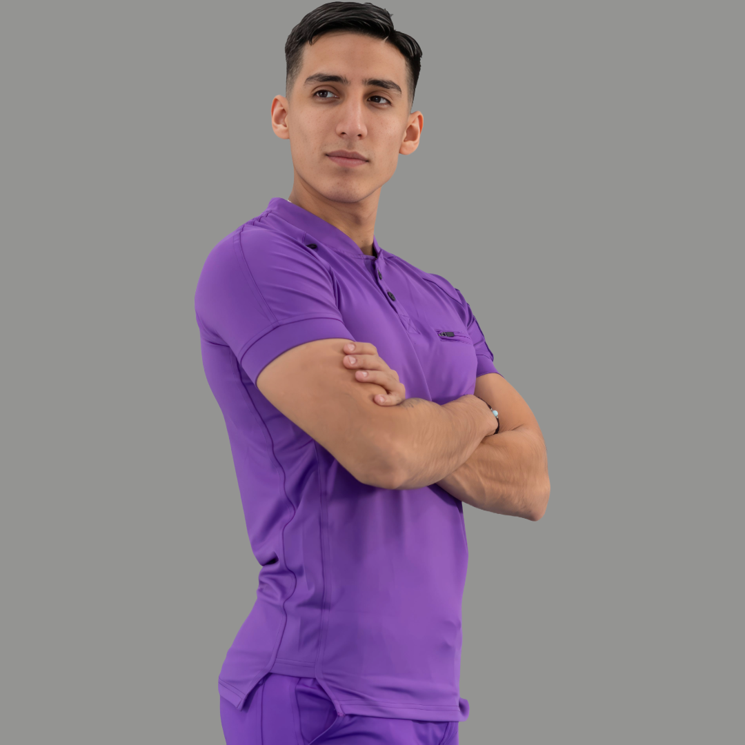 Men's Top 901, Purple Super Stretch