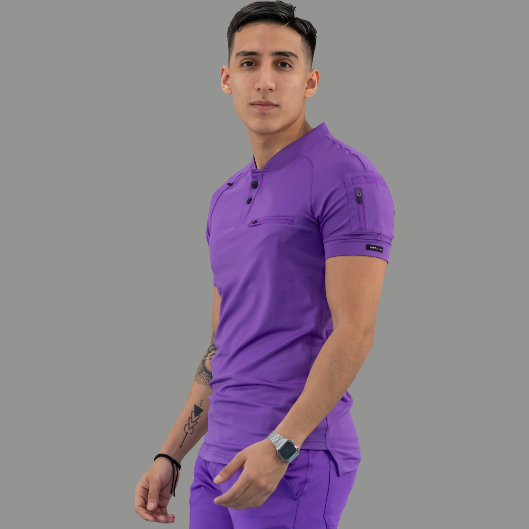 Men's Top 901, Purple Super Stretch