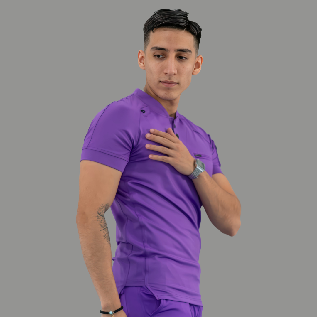 Men's Top 901, Purple Super Stretch