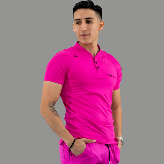 Men's Top 901, Fuchsia Super Stretch