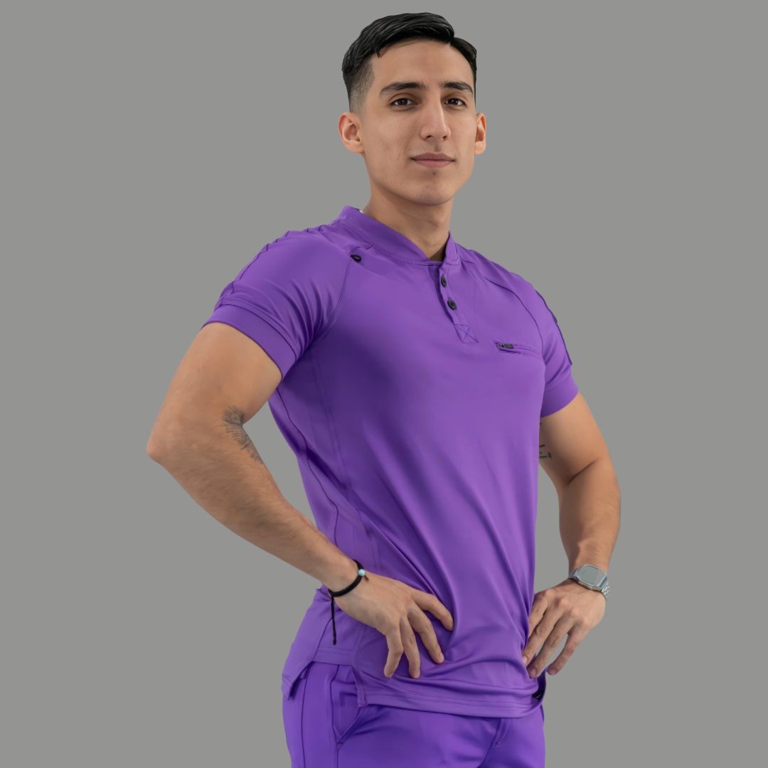 Men's Top 901, Purple Super Stretch