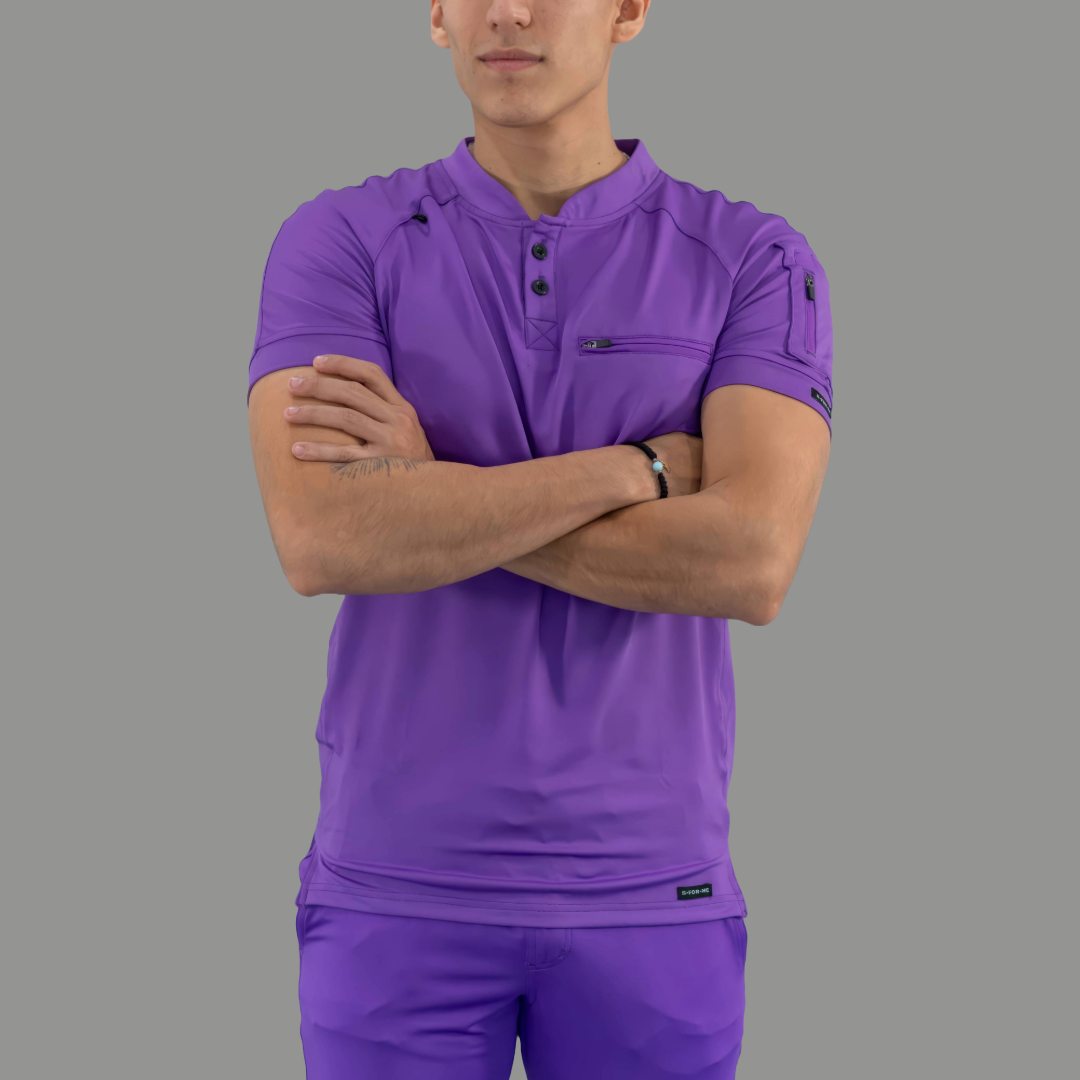 Men's Top 901, Purple Super Stretch