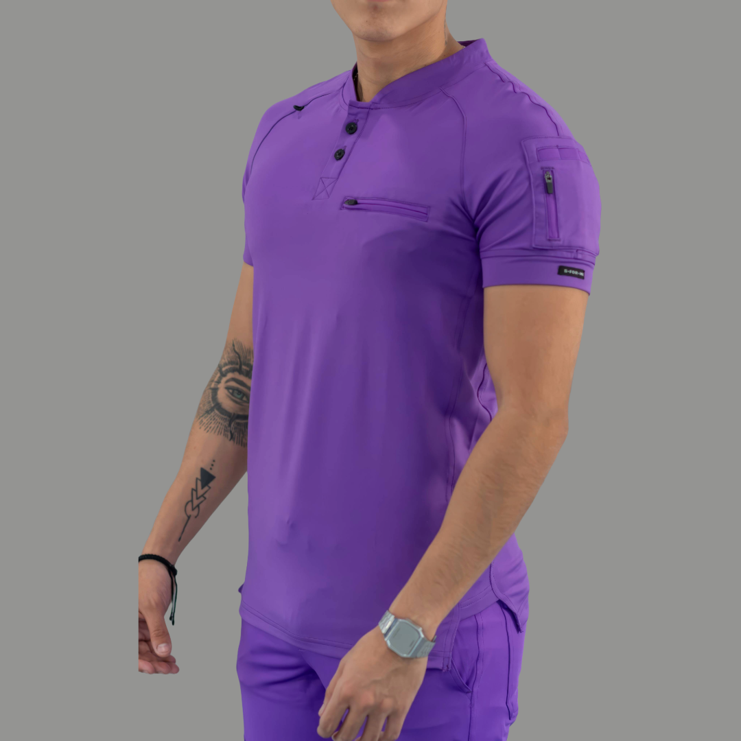 Men's Top 901, Purple Super Stretch