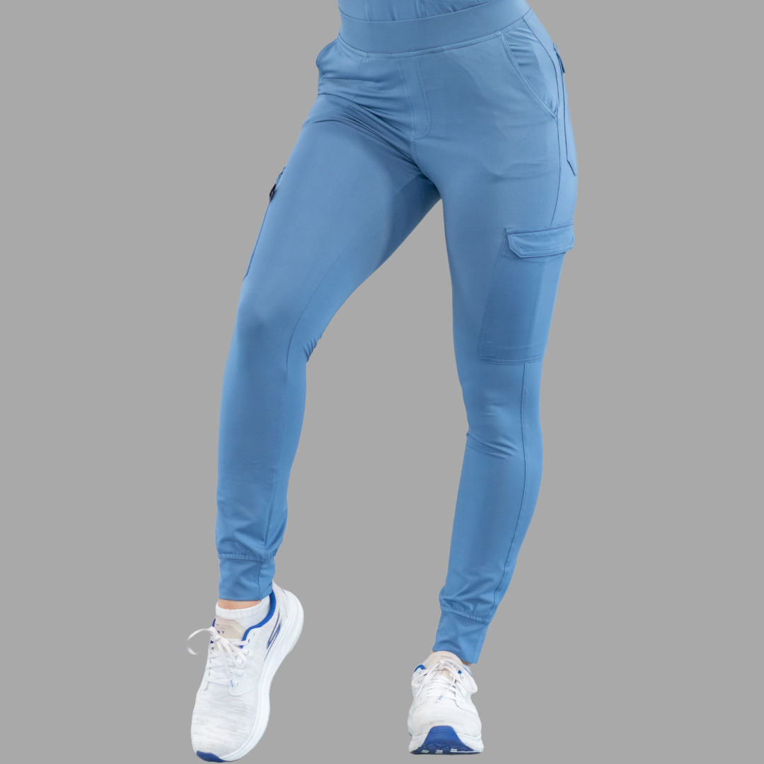 Women's Joggers 901 Cornflower Blue Super Stretch