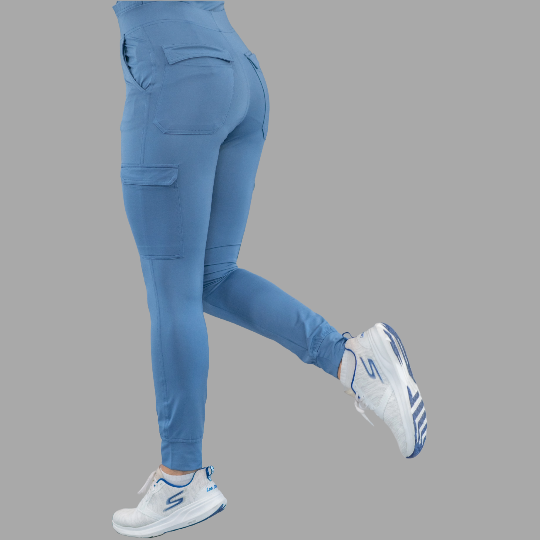 Women's Joggers 901 Cornflower Blue Super Stretch