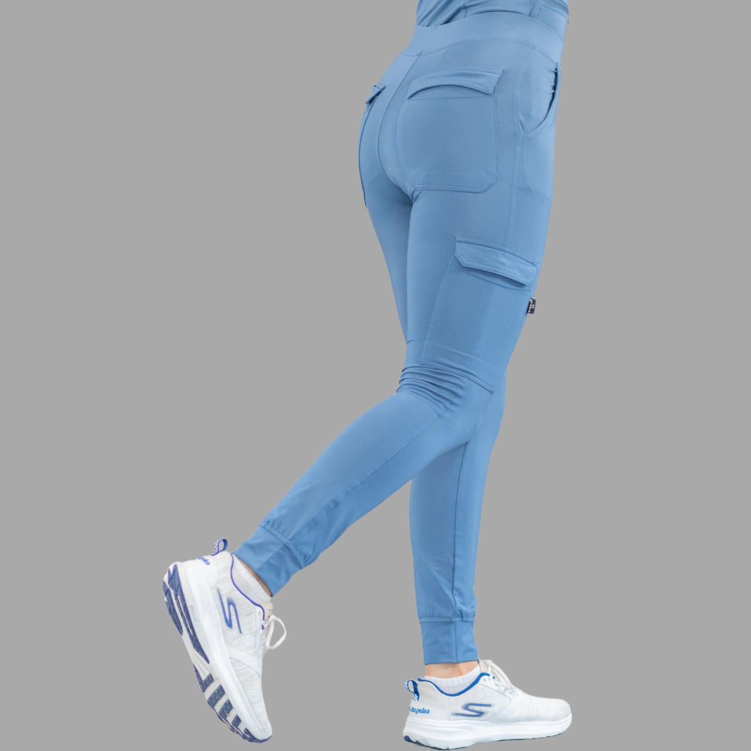 Women's Joggers 901 Cornflower Blue Super Stretch