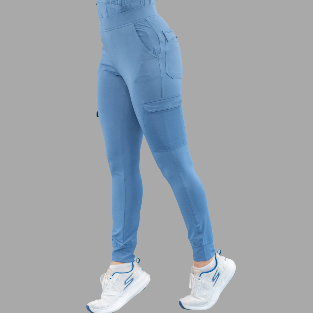 Women's Joggers 901 Cornflower Blue Super Stretch