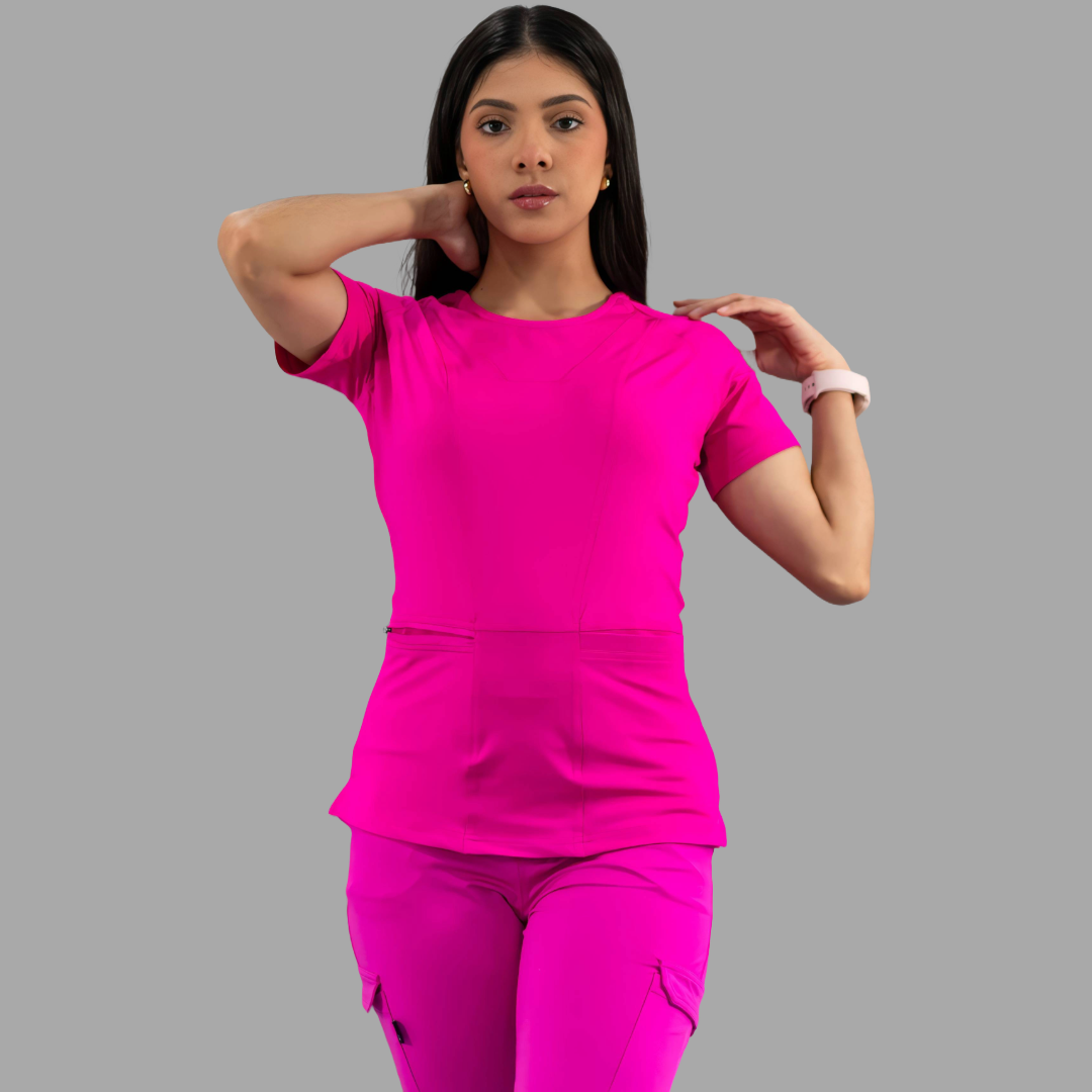 Women's Top 901 Fuchsia Super Stretch